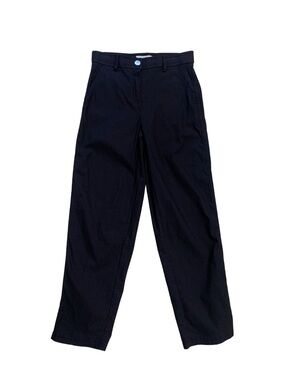 2/$30 Outres Filles Black Cropped Pants Size XS Lagenlook Capsule